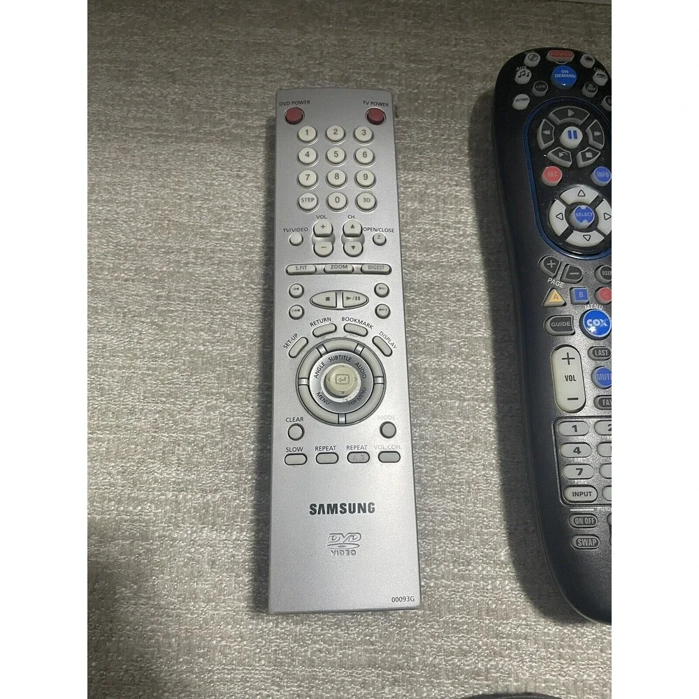 Lot of 7 Remote Control UNTESTED Samsung Sharp Mitsubishi DVD